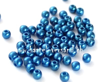 Wachsperle 3mm kobaltblau
