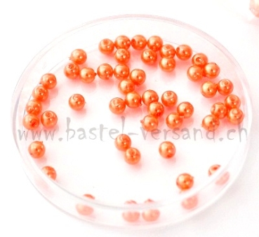 Wachsperle 3mm orange