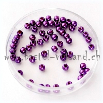 Wachsperle 3mm orchidee