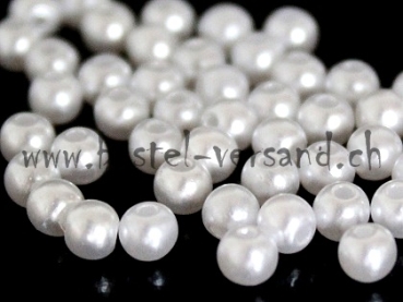 Wachsperle 3mm weiss