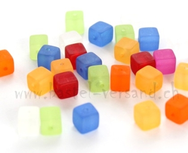 Würfel gefrostet 8 x 8mm (10Stk.) assortiert