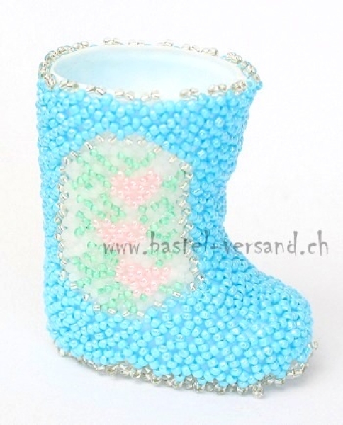 Stiefel hellblau
