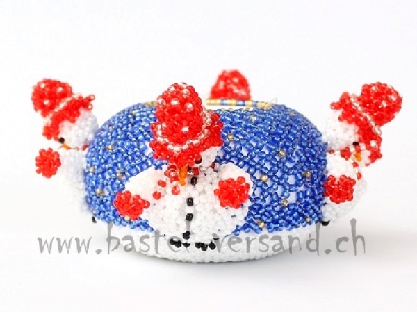 Teelichthalter Schneemann