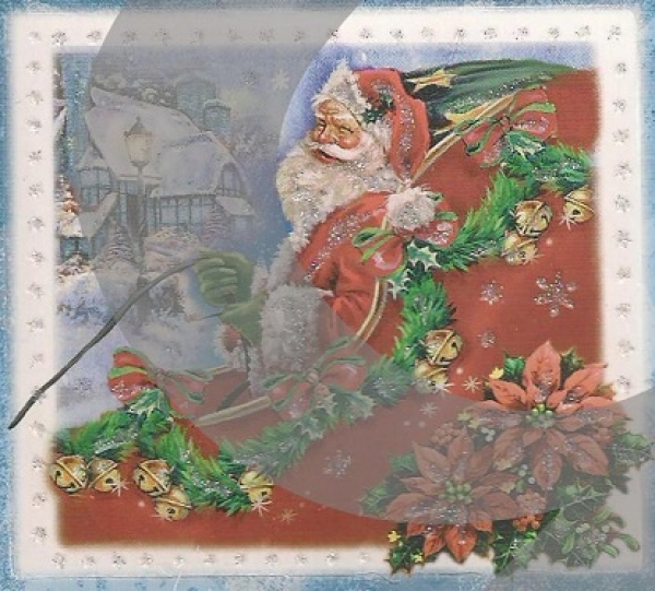 3D Stanzbogen Kinder / Nikolaus