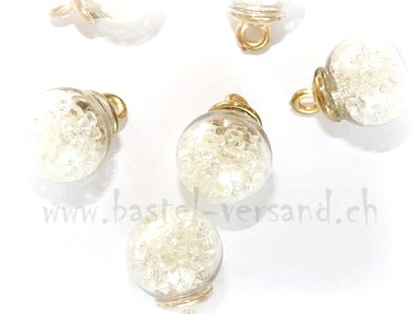 Anhänger Glaskugel (1Stk.)