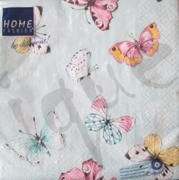 Serviette sweet papillons (2Stk.)