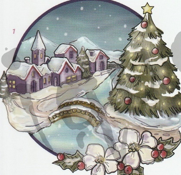 3D Schnittbogen Landschaft