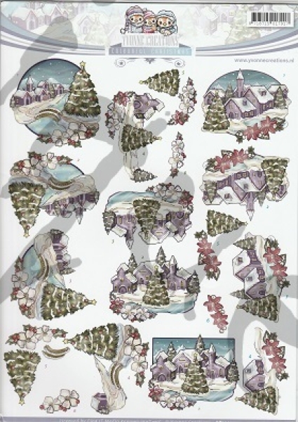 3D Schnittbogen Landschaft