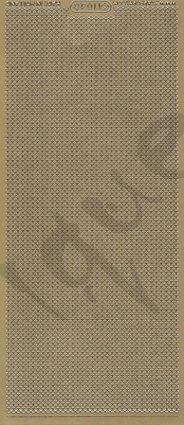 Sticker Linien feine Ketten (1104) gold