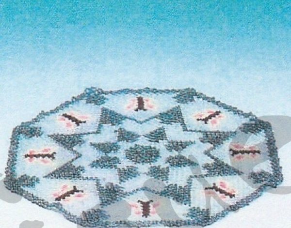 Anleitung Decke Schmetterlinge (dänisch)