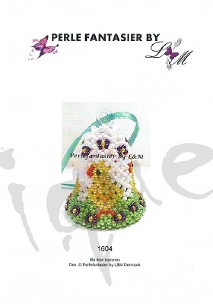 Perlefantasier 1604 Glocke 5cm Küken