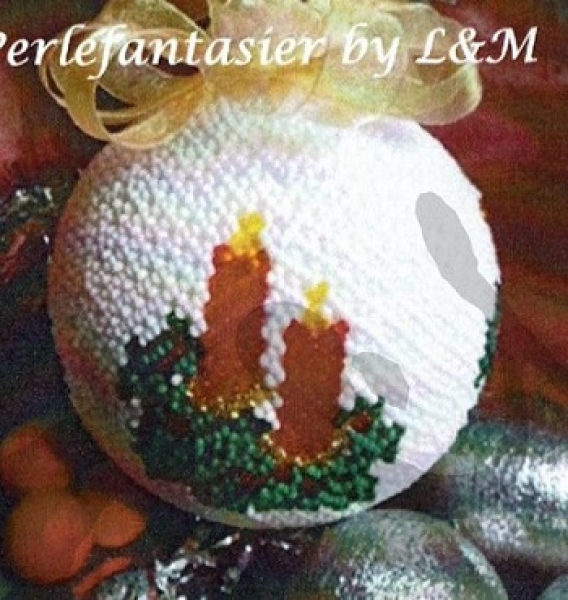 Perlefantasier Anleitung 1625 (Kugel 8cm)