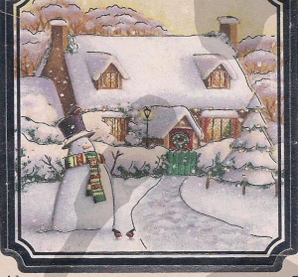 3D Stanzbogen im Winter