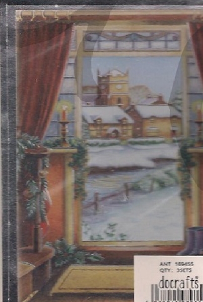 3D Stanzbogen im Winter