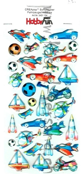Softysticker Fahrzeuge/Hobbies