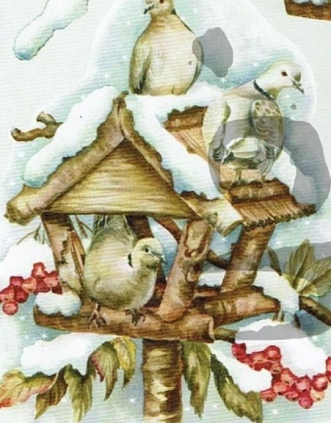 3D Schnittbogen Tauben