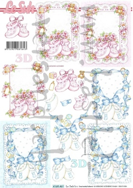 3D Schnittbogen Baby