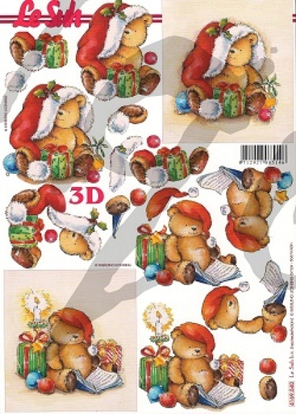 3D Schnittbogen Bärli