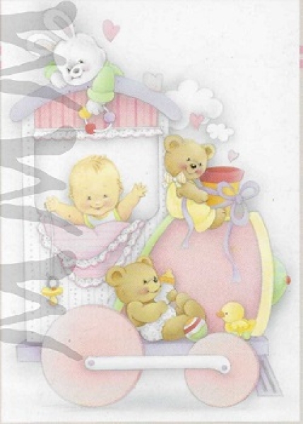 3D Schnittbogen Baby