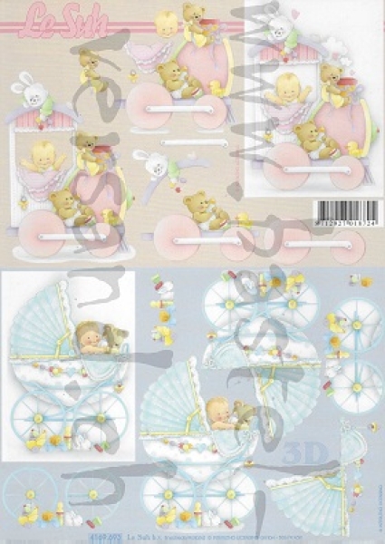 3D Schnittbogen Baby