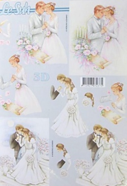 3D Schnittbogen Hochzeit