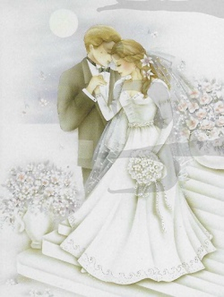 3D Schnittbogen Hochzeit