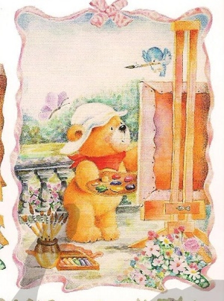 3D Schnittbogen Bärli