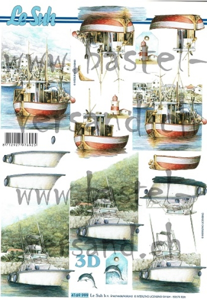 3D Schnittbogen Boote