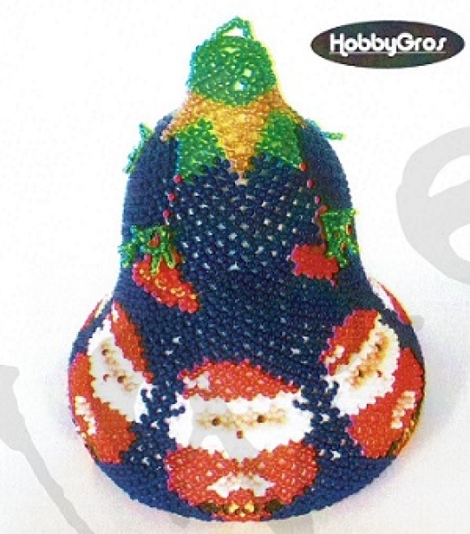 Perleopskrift Glocke (16cm) Nikolaus
