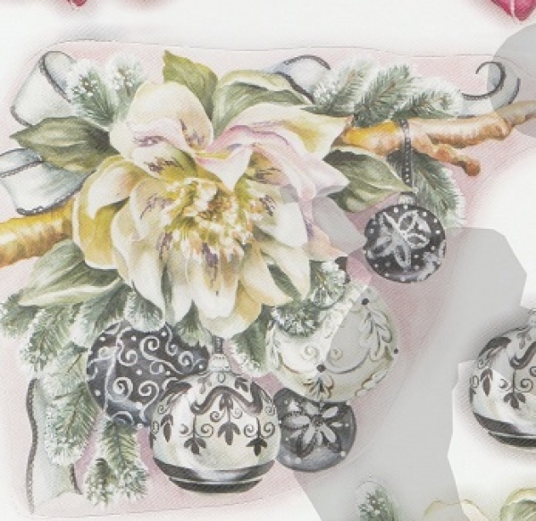 3D Stanzbogen Christrosen