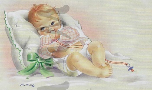 3D Schnittbogen Baby