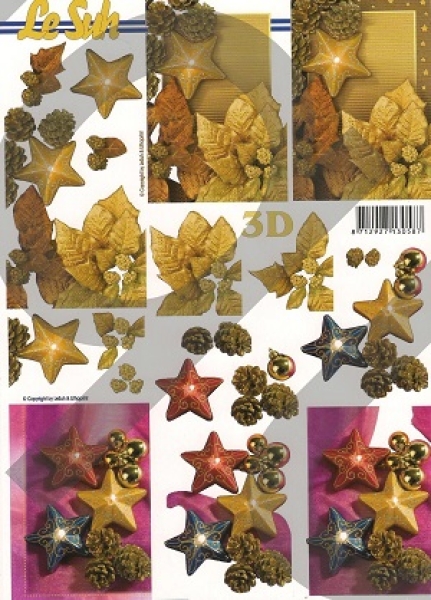 3D Schnittbogen Stern