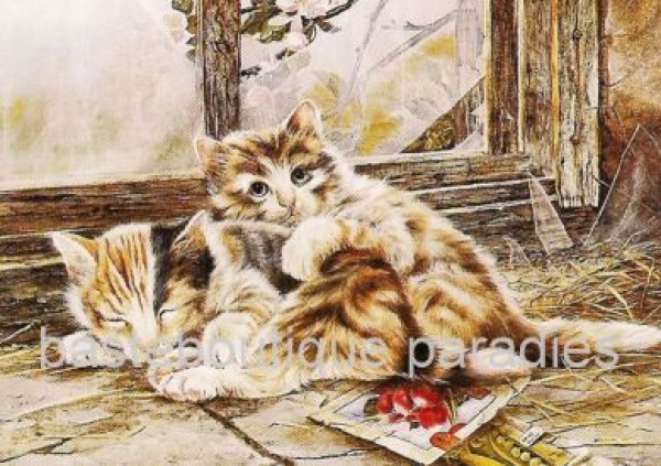 3D Schnittbogen Katzen