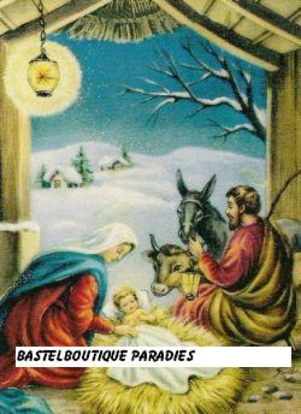 3D Schnittbogen Heiligabend