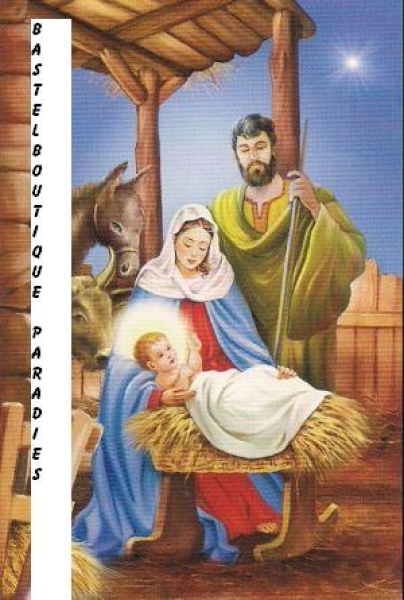 3D Schnittbogen Heilige Familie