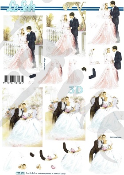 3D Schnittbogen Hochzeit