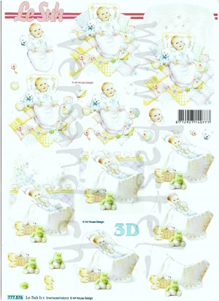 3D Schnittbogen Baby
