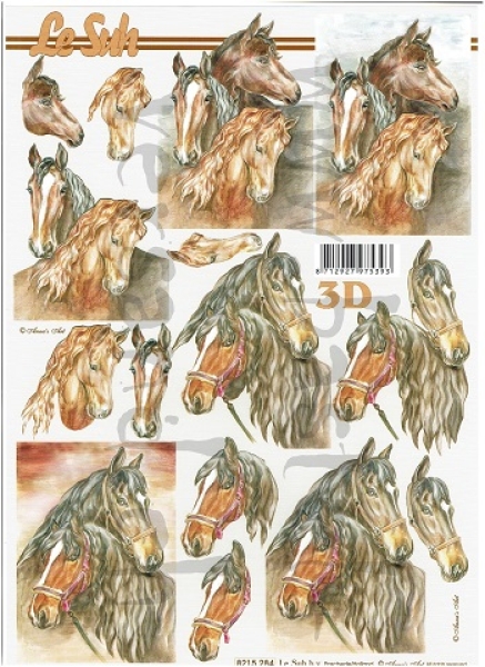 3D Schnittbogen Pferde