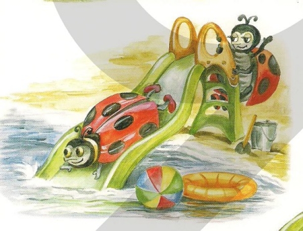 3D Schnittbogen Marienkäfer