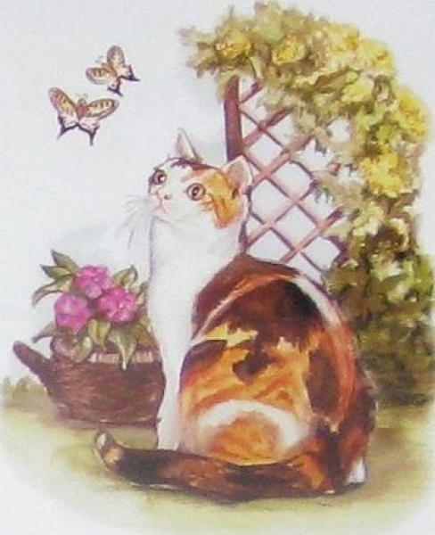 3D Schnittbogen Katzen