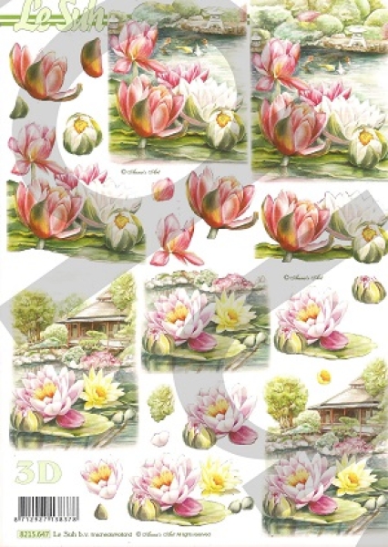 3D Schnittbogen am Teich