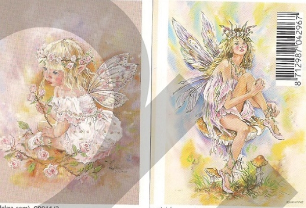 Schnittbogen Faerie Poppets 10 Motive