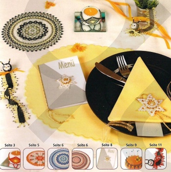 La Bella Anleitungsheft A2 Decke Farbenspiel