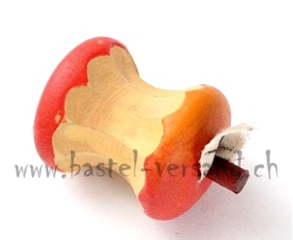 Apfel angebissen
