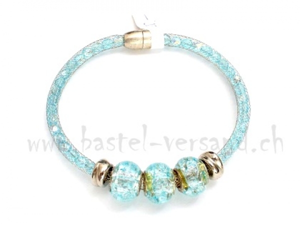 Armband Alice hellblau