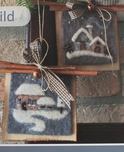 Bastelpackung Winterbild (Filzdekoration)