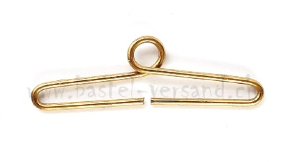 Beschlag Messing 8cm