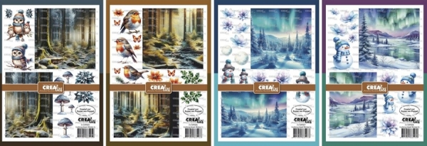 Schnittbogen Winterlandschaften