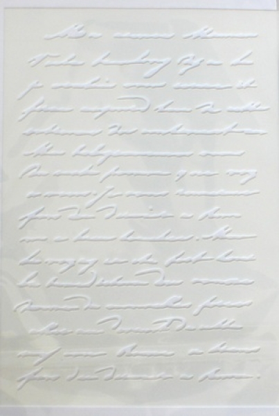 Carabelle Studio Schablone "Texte Manuscrit"