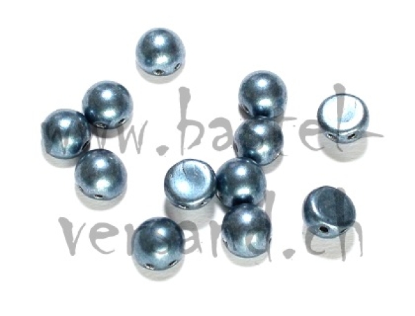 CzechMates Cabochon 7mm saturated metallic niagara